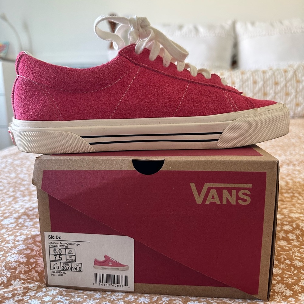 VANS Pink Sid Dx Womens - Picture 3 of 10